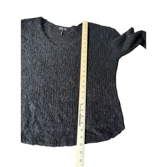 RAG & BONE FREDA ALPACA BLEND V NECK SWEATER size S Small Black Relaxed - Picture 7 of 10